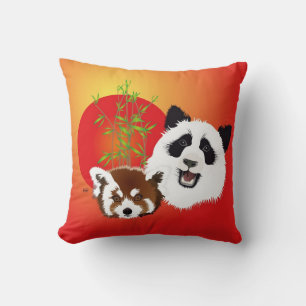 Panda encuentro almohada