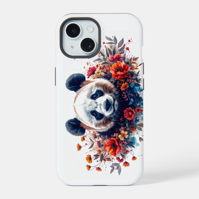 Panda entre flores (Reverso )