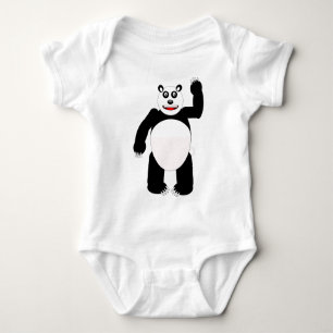 Panda ilustracion Design Baby Jersey Bodysuit