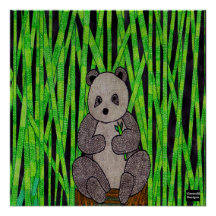 Panda - Impresión Poster