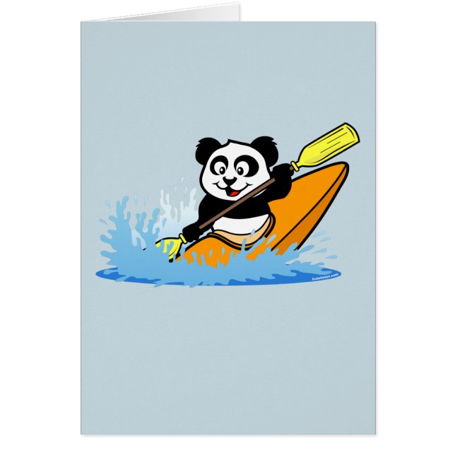 Panda kayak (Frente)