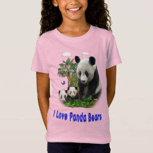 Panda lleva camisetas