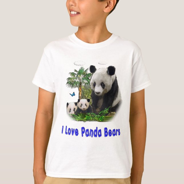 Panda lleva camisetas (Anverso)