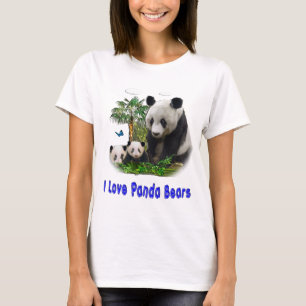 Panda lleva camisetas