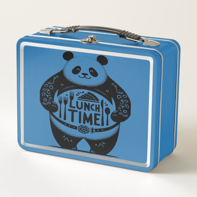Panda Lunch Box - Crunch, Munch, Smile! (Anverso)