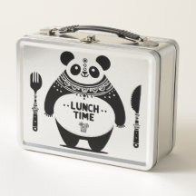 Panda Lunch Time Box - Comida tu diversión