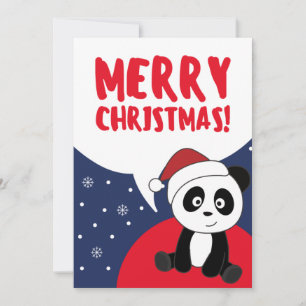 Panda Navidad Nieve Animales de Invierno Pandas Fi