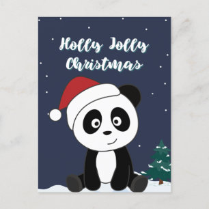 Panda Navidad Nieve Invierno Animales Pandas Fiest