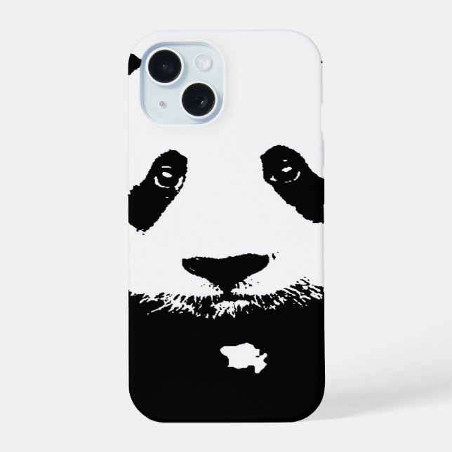 Panda negro y blanco (Reverso )