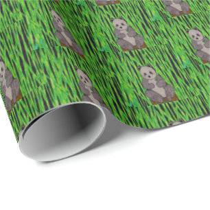 Panda - Papel de regalo