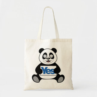Panda para el bolso del sí