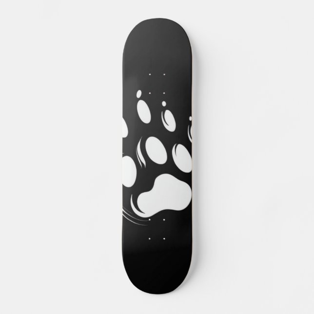 Panda Paw Skateboard (Anverso)