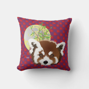 Panda pequeña almohada (Ailurus fulgens)