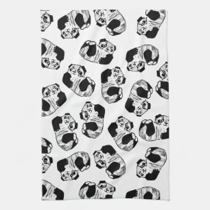 Panda Play Kitchen Toalla de 16" x 24"