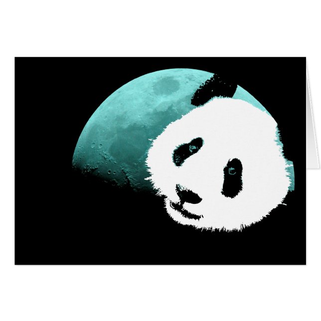 panda por la luna (Anverso (Horizontal))
