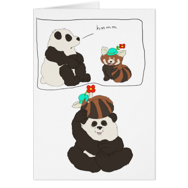 Panda roja de la panda (Frente)