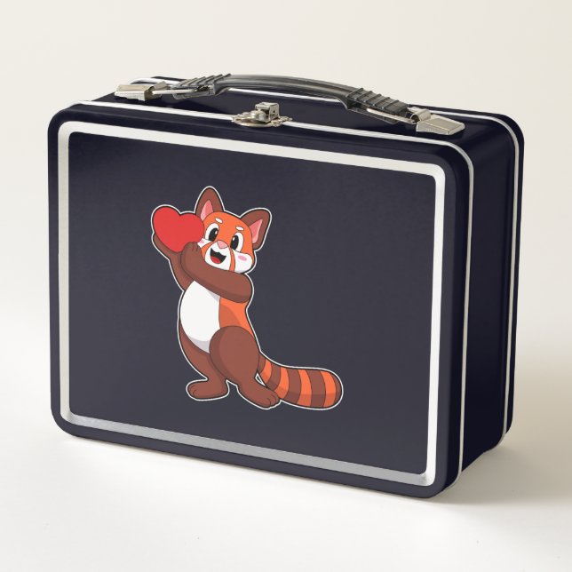 Panda rojo en Love with Heart.PNG (Anverso)