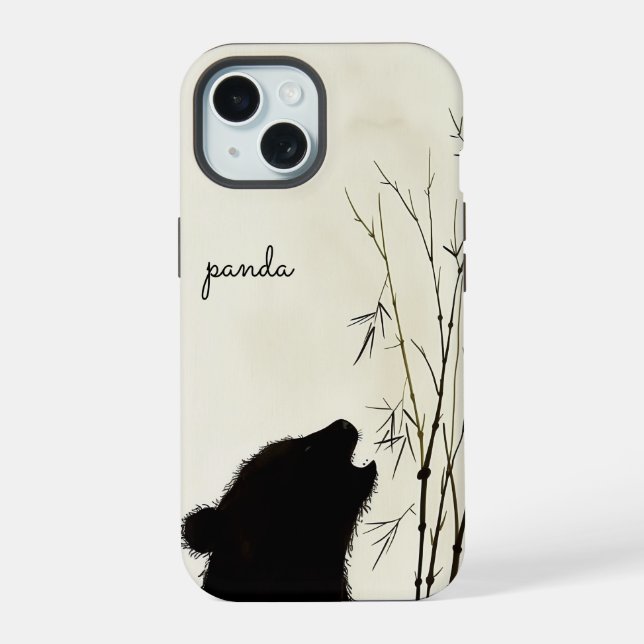 Panda Silhouette (Reverso )