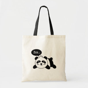Panda suave de color negro y blanco bolso de tocad