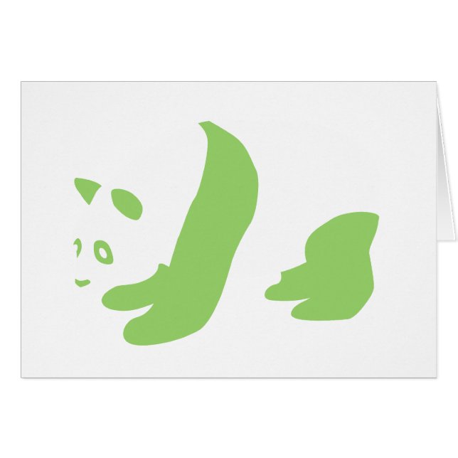 Panda (verde) (Anverso (Horizontal))