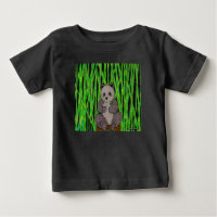 Panda (vívido) - Camiseta de bebé