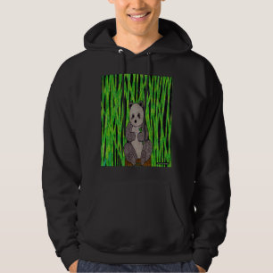 Panda (vívido) - Sudadera con capucha para hombre