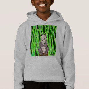 Panda (vívido) - Sudadera con capucha para niño