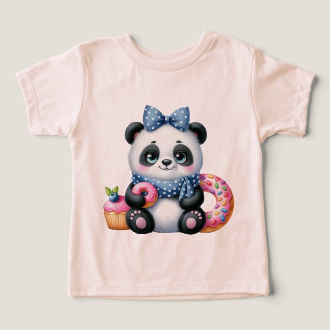 Panda Whit Ribbon (Diseño delantero )
