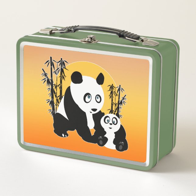 Pandas - Padre e hijo (Anverso)