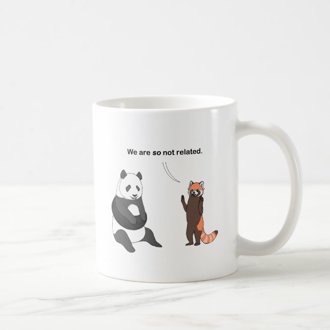 Pandas: Tan taza no relacionada (Derecha)