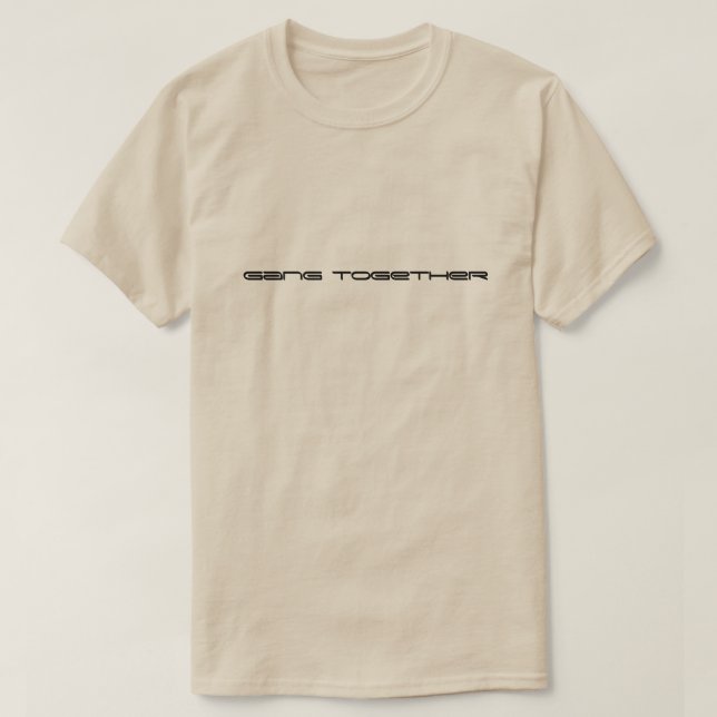 pandilla camiseta (Diseño del anverso)