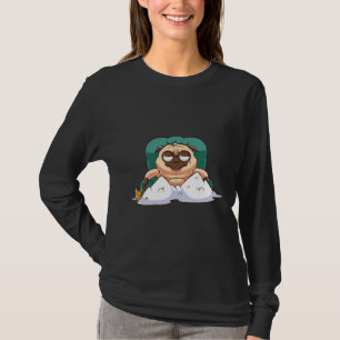 pandilla de pug brutal sentada en la camiseta esen
