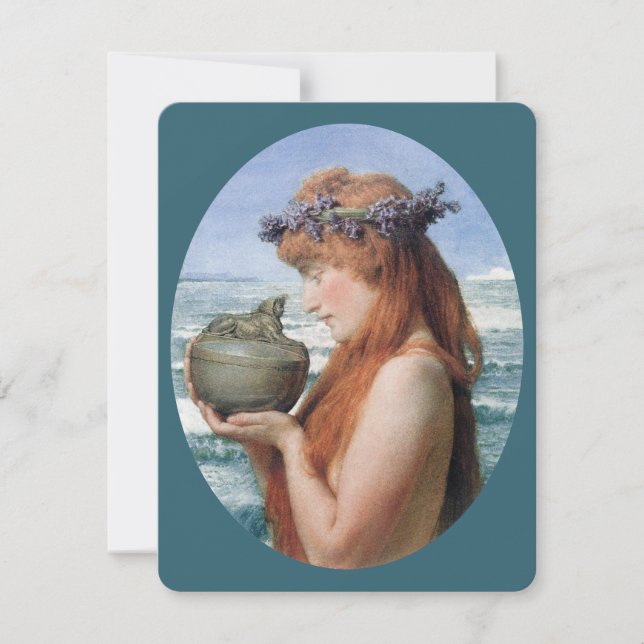 Pandora de Sir Lawrence Alma-Tadema (Anverso)