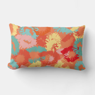 Panecillos calientes, cojín retro de arte pop