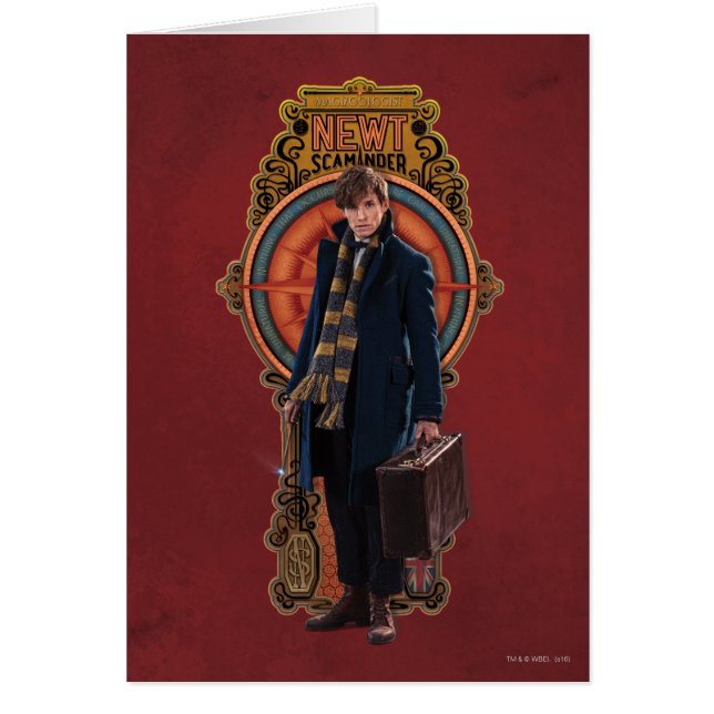Panel de Art Nouveau permanente de NEWT SCAMANDER™ (Frente)