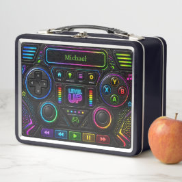 Panel de juego neon para niños controlador de jueg