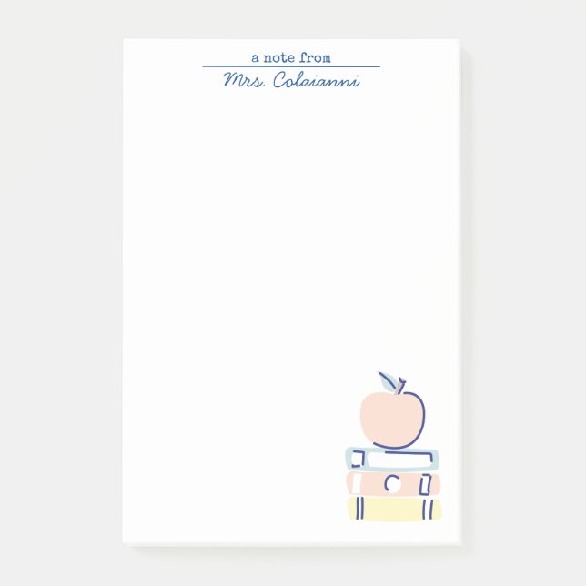 Panel de notas para profesores (Anverso)