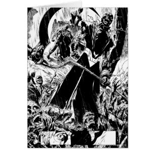 Panel del Cuerpo de Linternas Negras - Blanco y ne