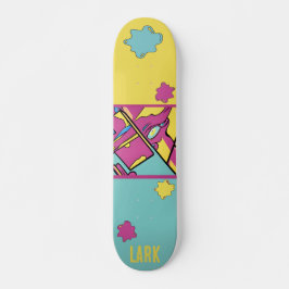 Paneles de skateboard personalizados de arte pop a