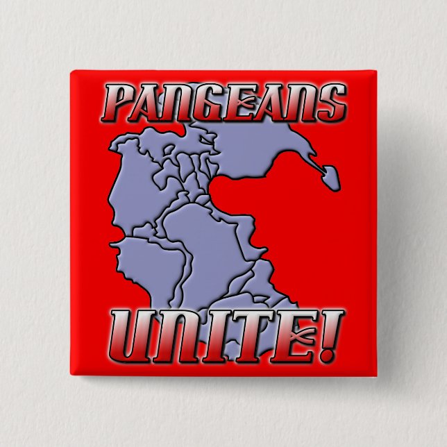 Pangea Une Geografía Botón (Anverso)