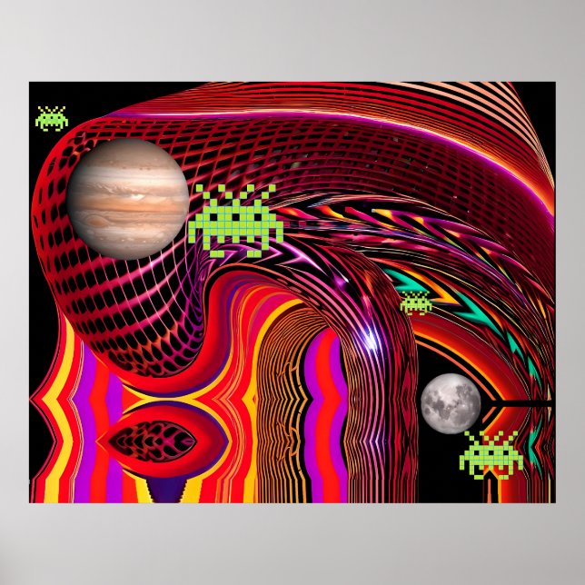 Pánico Solar Sistemático - Arte Surrealista Ken Ga (Frente)