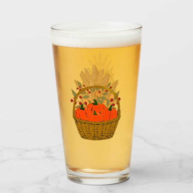 🎃 Panier de Citrouilles et Blé d'Automne (Anverso (lleno))