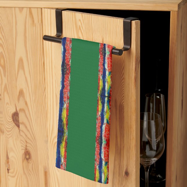 Paño de cocina (Pliegue de tercios)