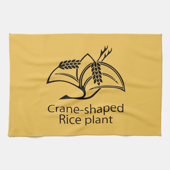 PAÑO DE COCINA 稲 鶴 (Horizontal)