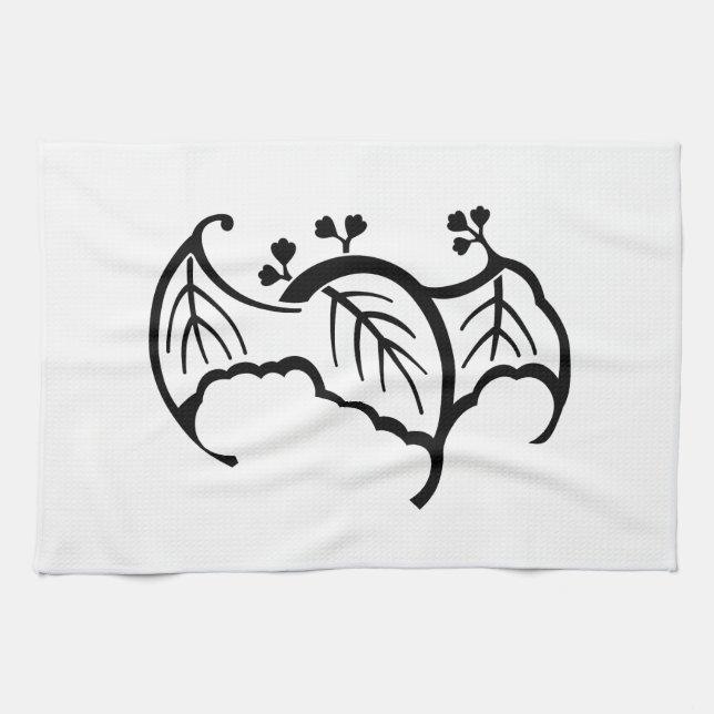 PAÑO DE COCINA 蝙蝠桐 (Horizontal)