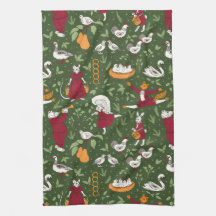 12 días de Navidades de arte folclórico Animal