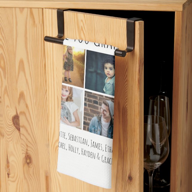 Paño De Cocina 16 Personalizado De Fotografía Y Texto Personaliza (Pliegue de tercios)