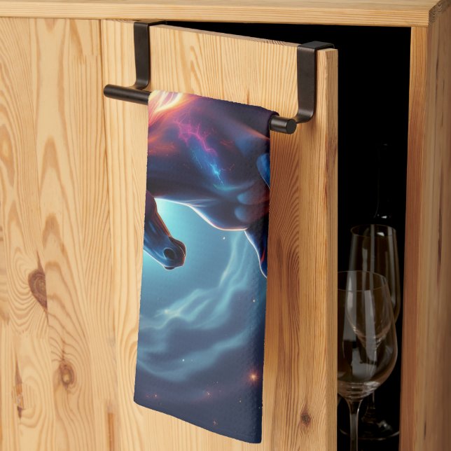 Paño De Cocina „2026 – Das Jahr des Feuerpferds“ (Pliegue de tercios)