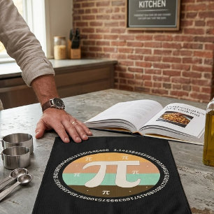Paño De Cocina 3.14 Diseño del Día Nacional de Pi - Idea de Regal
