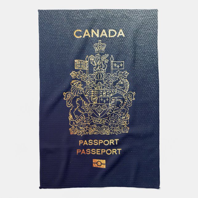 Paño De Cocina [400] Cobertura de pasaporte canadiense (Vertical)